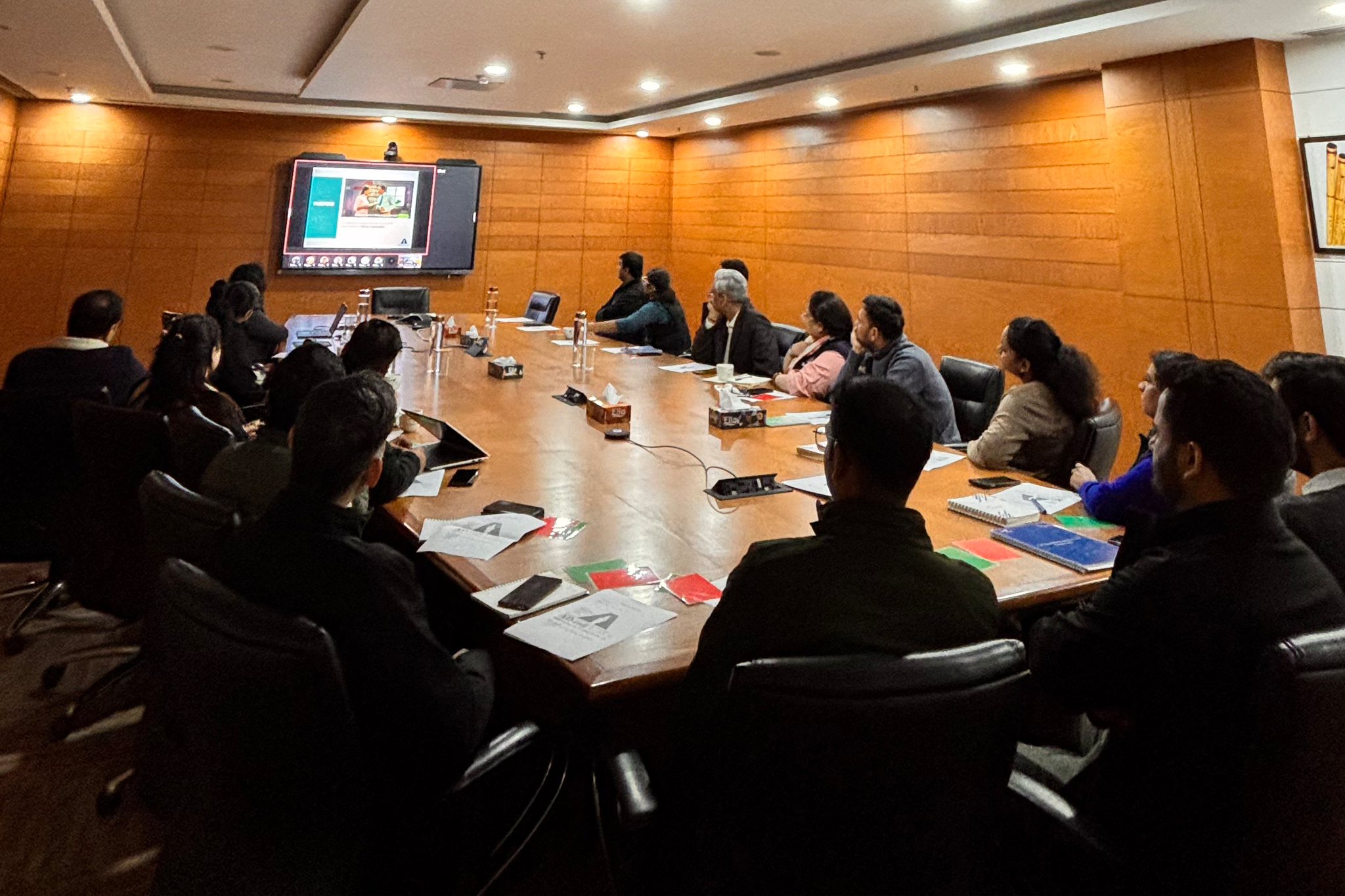 PoSH Training by AD roit LinkS at InterGlobe